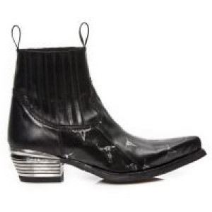  M.7953PT-S1 GRABADO BULL NEGRO-PLATA, WEST NEGRO ACERO T.DAL -  1