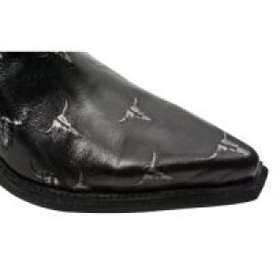  M.7953PT-S1 GRABADO BULL NEGRO-PLATA, WEST NEGRO ACERO T.DAL -  10