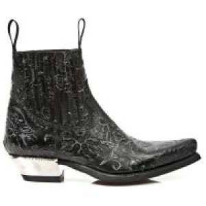  M.7953-S21 VINTAGE FLOWER NEGRO, WEST NEGRO-ACERO T.ACERO New Rock M.7953-S21 -  