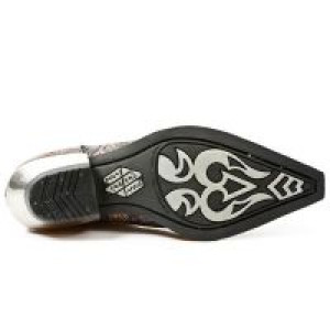  M.7953-S22 VINTAGE FLOWER ROJO, WEST NEGRO-ACERO, T.ACERO -  6
