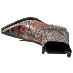  M.7953-S22 VINTAGE FLOWER ROJO, WEST NEGRO-ACERO, T.ACERO -  7