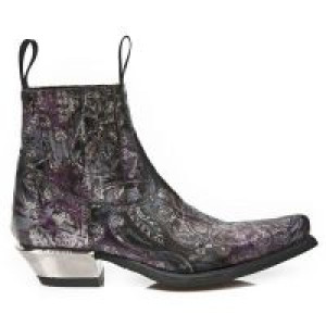  M.7953-S23 VINTAGE FLOWER LILA, VEST NEGRO-ACERO, T.ACERO -  1
