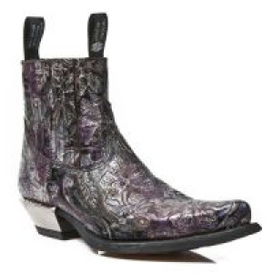  M.7953-S23 VINTAGE FLOWER LILA, VEST NEGRO-ACERO, T.ACERO -  2