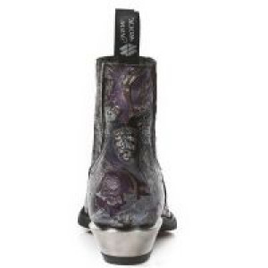  M.7953-S23 VINTAGE FLOWER LILA, VEST NEGRO-ACERO, T.ACERO -  5