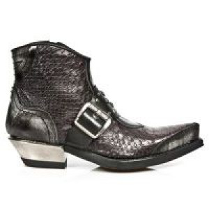  M.7958-C1 PULIK ACERO SERPENTE MAKI LILA ITALI NEGRO WEST NE -  1