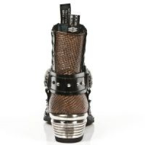 M.7959-S3 PITON MARRON ANTIK NEGRO WEST NEGRO CUADRADO T DAL -  5