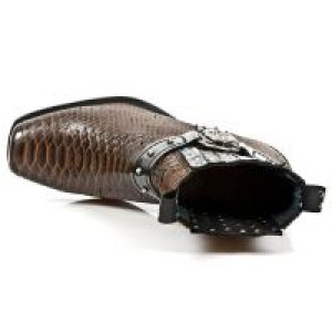  M.7959-S3 PITON MARRON ANTIK NEGRO WEST NEGRO CUADRADO T DAL -  7