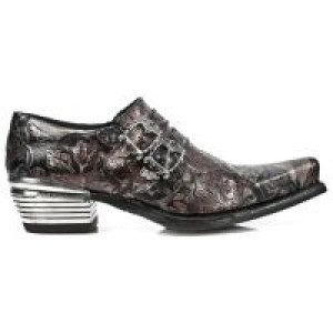  M.7960-C4 VINTAGE FLOWER ROJO WEST NEGRO ACERO TACON DALLAS -  1