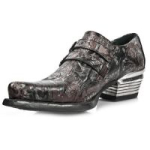  M.7960-C4 VINTAGE FLOWER ROJO WEST NEGRO ACERO TACON DALLAS -  4