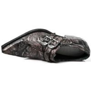  M.7960-C4 VINTAGE FLOWER ROJO WEST NEGRO ACERO TACON DALLAS -  7