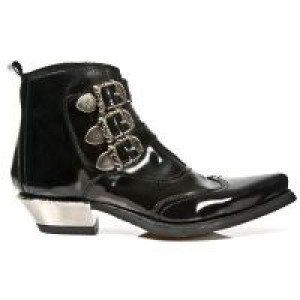  M.7971-S1 ANTIK PULIDO NEGRO, WEST NEGRO ACERO New Rock M.7971-S1 -  