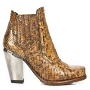  M.7973-R100 SERPENTE CUERO SUELA SPAY MIEL CERCO CUERO T BUL New Rock M.7973-R100 -  
