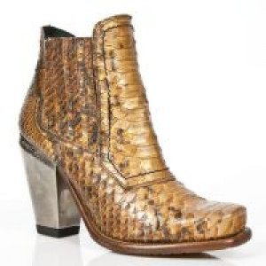  M.7973-R100 SERPENTE CUERO SUELA SPAY MIEL CERCO CUERO T BUL New Rock M.7973-R100 -  