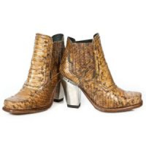  M.7973-R100 SERPENTE CUERO SUELA SPAY MIEL CERCO CUERO T BUL New Rock M.7973-R100 -  