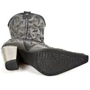 M.7982-C2 PITON METAL GRIS ITALI NEG BULLNEGRO TACON BULL AC New Rock M.7982-C2 -  