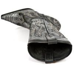  M.7982-C2 PITON METAL GRIS ITALI NEG BULLNEGRO TACON BULL AC New Rock M.7982-C2 -  
