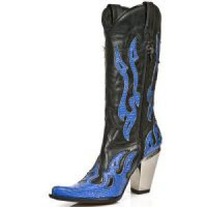  M.7982-C3 PITON METAL AZUL ITALI NEGRO BULL NEGRO T BULL ACE New Rock M.7982-C3 -  