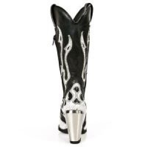  M.7982-C5 PITON METAL BLANCO ITALI NEGRO BULL NEGRO T BULL A New Rock M.7982-C5 -  