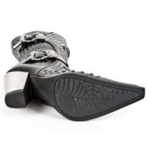  M.7983-C1 NOMADA NEGRO BULL NEGRO TACON BULL ACERO New Rock M.7983-C1 -  