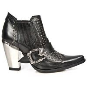  M.7984-C1 NOMADA NEGRO BULL NEGRO TACON BULL ACERO New Rock M.7984-C1 -  