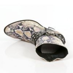  M.7988-R7 PITON DIAMANTE ROSA BUFALO NEGRO SPAY MIEL T BULL New Rock M.7988-R7 -  