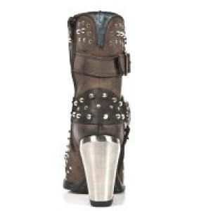  M.7992-C3 SOFTY MARRON, GALIA MARRON, BULL NEGRO TACON ACERO New Rock M.7992-C3 -  