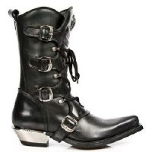  M.7993-C2 ITALI NEGRO NOMADA NEGRO WEST NEGRO ACERO TACON AC New Rock M.7993-C2 -  