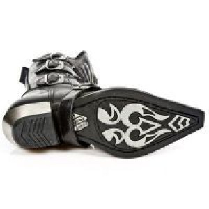  M.7993-C2 ITALI NEGRO NOMADA NEGRO WEST NEGRO ACERO TACON AC New Rock M.7993-C2 -  