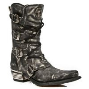  M.7993-S3 VINTAGE RASPADO NEGRO WEST NEGRO ACERO T.DALLAS New Rock M.7993-S3 -  