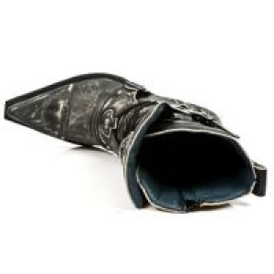  M.7993-S3 VINTAGE RASPADO NEGRO WEST NEGRO ACERO T.DALLAS New Rock M.7993-S3 -  