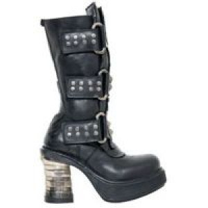  M.8343 ITALI NEGRO, NOMADA NEGRO, ANTIK NEGRO, PLATAF. NRK New Rock M.8343-S1 -  