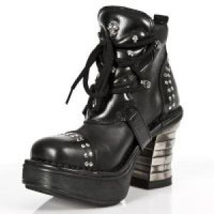  M.8352-C1 NOMADA NEGRO ITALI NEGRO PL NEGRO NRK BANDAS T ACE New Rock M.8352-C1 -  