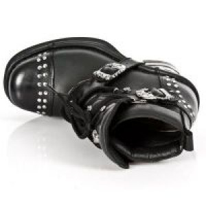  M.8352-C1 NOMADA NEGRO ITALI NEGRO PL NEGRO NRK BANDAS T ACE New Rock M.8352-C1 -  