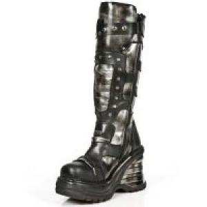  M.8353-C1 ITALI NEGRO PULIK ACERO CU&#209;A NEGRO PL TACON CU&#209;A B New Rock M.8353-C1 -  