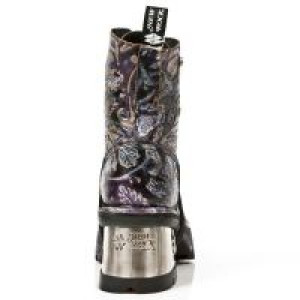  M.8355-C3 VINTAGE FLOWER LILA, PLANING NEGRO M8 ACERO New Rock M.8355-C3 -  