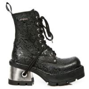  M.8355-S2 VINTAGE FLOWER NEGRO, PLANING NEGRO M8 ACERO New Rock M.8355-S2 -  