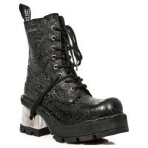  M.8355-S2 VINTAGE FLOWER NEGRO, PLANING NEGRO M8 ACERO New Rock M.8355-S2 -  