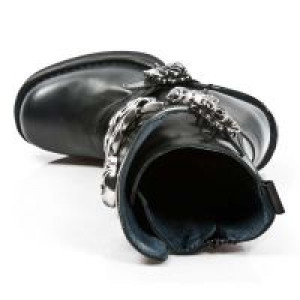  M.8356-S1 ITALI NEGRO, ANTIK NEGRO, PLATF.NRK TACON SKULLL A New Rock M.8356-S1 -  