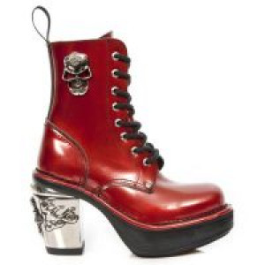  M.8358-C15 ANTIK ROJO PL NEGRO NRK TACON SKULL ACERO -  1