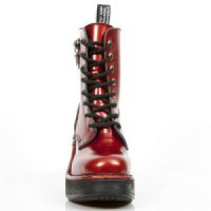  M.8358-C15 ANTIK ROJO PL NEGRO NRK TACON SKULL ACERO -  3