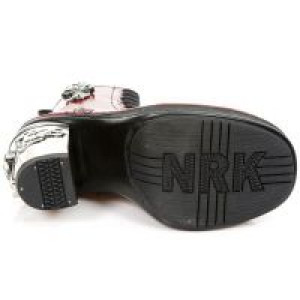  M.8358-C15 ANTIK ROJO PL NEGRO NRK TACON SKULL ACERO -  6