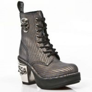  M.8358-R9 VISCONTE AZUL ORO PL NEGRO NRK TACON SKULL ACERO New Rock M.8358-R9 -  