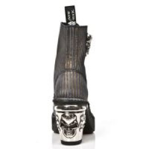  M.8358-R9 VISCONTE AZUL ORO PL NEGRO NRK TACON SKULL ACERO New Rock M.8358-R9 -  