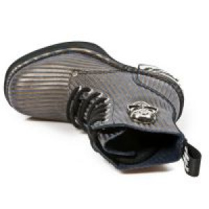  M.8358-R9 VISCONTE AZUL ORO PL NEGRO NRK TACON SKULL ACERO New Rock M.8358-R9 -  