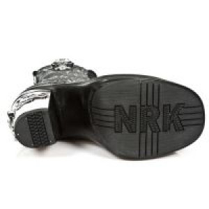  M.8358-S1 VINTAGE FLOWER NEGRO, PLATAFORA NRK T.SKULL New Rock M.8358-S1 -  