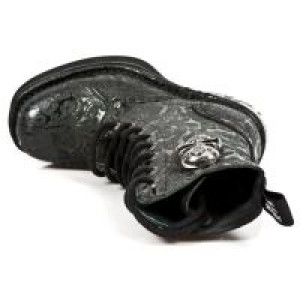  M.8358-S1 VINTAGE FLOWER NEGRO, PLATAFORA NRK T.SKULL New Rock M.8358-S1 -  