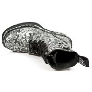  M.8358-S4 OAKNUTS GRAFITO-PLATA, PLATAF.NEGRO TACON SKULL AC New Rock M.8358-S4 -  