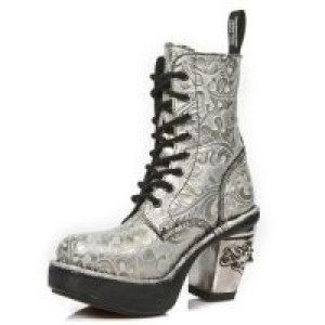  M.8358-S5 OAKNUTS BLANCO-ORO, PLATAF NEGRO TACON SKULL ACERO New Rock M.8358-S5 -  