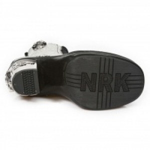  M.8358-S5 OAKNUTS BLANCO-ORO, PLATAF NEGRO TACON SKULL ACERO New Rock M.8358-S5 -  