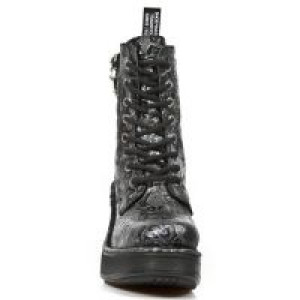  M.8358-S6 OAKNUTS ACERO, PLATAF NEGRO TACON SKULL ACERO New Rock M.8358-S6 -  